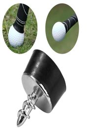 Golf Ball Pick Up Putter Grip Retriever Tool Mini Rubber Suction Cup Pickup Screw Golf Training Aids Sucker Tool Golf Accessory6458267