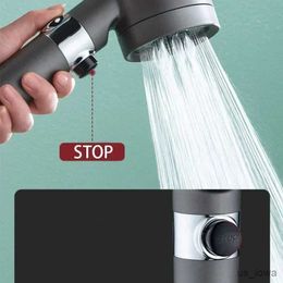 Bathroom Shower Heads 3 Modes Shower Head High Pressure Showerhead Portable Filter Rainfall Faucet Tap Bathroom Bath Home Innovative Accessories