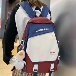 School Bags Women Waterproof Nylon Laptop Harajuku Book Bag Girl Kawaii Travel Fashion Cool Female Lady College Backpack Cute