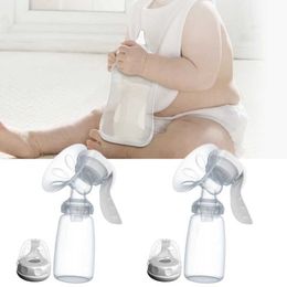 Breastpumps Manual baby bottles and pacifiers with suction function for feeding baby products. Manual breast pumps for mothers to use 240424