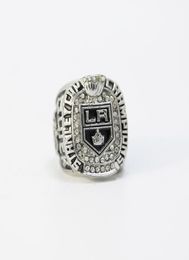 real fine whole 2012 Ice Hockey Kings Zinc Alloy silver pted Men World ship Ring Men rings1409267g3665162