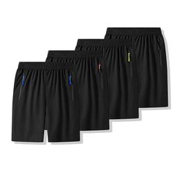 Men's Shorts Mens sports shorts 5-inch quick drying cotton sports pants lined train running shorts 2-in-1 J240426