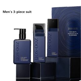 Sets New Brand Man Face Care Makeup Set,Fashion Men Cosmetics Kit,Antiwrinkle Concealer Oilcontrol Toner,Moist Face Cream Cleanser