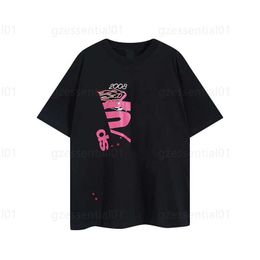 Spider555 Shirt Men Summer T Shirts Spider Web Print Short Sleeve All Styles T-Shirts Cotton Blend Sp5ders Shirt Hip Hop Outdoors Style Couple Designer Shirts 650