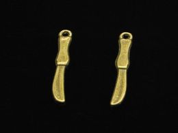 190pcs Zinc Alloy Charms Antique Bronze Plated operation knife Charms for Jewellery Making DIY Handmade Pendants 25mm3221633