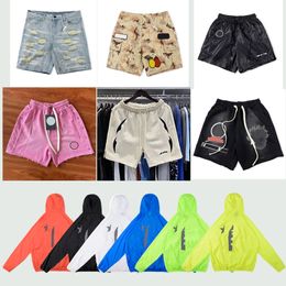 shorts pants tracksuit sweatpants mens clothes womens washed fabric street graffiti sintage loose fitting mens short set designer shorts