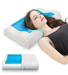 Comfort Memory Foam Gel Pillow For Relaxing Cooling Sleeping1952554