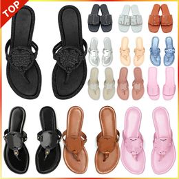 with dustbag sandals designer snake leather slides slippers womens white black patent yellow triple pink woman flip flops ladies size 5.5-9.5 wholesale
