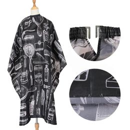 Best Selling 2022 Products Pattern Cutting Hair Waterproof Cloth Salon Barber Cape Hairdressing Hairdresser Apron Haircut capes