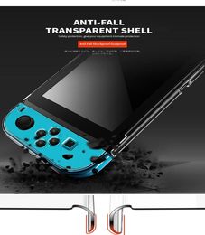 Detachable Crystal PC Transparent Case For Nintendo Nintend Switch NS NX Cases Hard Clear Back Cover Shell Coque Ultra Thin Bag4175653