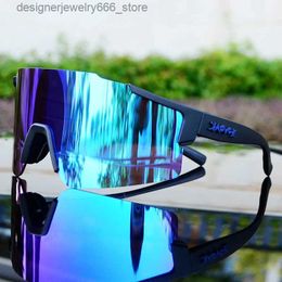 Sunglasses 3-lens UV400 mens 2024 sports bike glasses mountain road racing goggles MTB sunglasses running Q240425