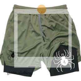 Anime Hunter X Gym Shorts for Men Breathable Spider Performance Summer Sports Fitness Workout Jogging Short Pants 240412 796