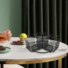 Plates Fries Basket Snack Plate Holder Organizer Tray Fried Chicken For Holiday Picnic Home Living Room Camping