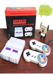 16bit Classic SFC TV Handheld Nostalgic host Mini Game Console Good Quality 16 bit System can store 94 games NES SNES Game Console1273593