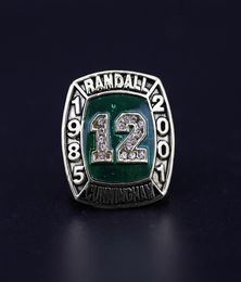 Hall Of Fame Randall Cunningham #12 American Football Team s ship Ring With wooden box set souvenir Fan Men Gift 20209547148