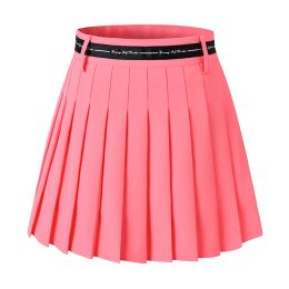 Skirts Women High Waist Double Layer Pleated Skirt Sports Golf Tennis Skirts Gym Fitness Running Yoga Soft Short Athletic Workout