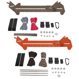 Paracord Paracord Bracelet Weaving Jig Kit Stainless Steel Wristband Maker DIY Bracelet Braiding DIY Knitting Tool for Outdoor Hiking