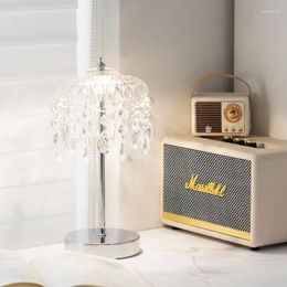 Table Lamps Crystal Lamp Night Light Bedroom Bedside Living Room Bar Ambient Modern Simplicity Creative El