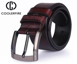 High Quality Genuine Leather Belt Luxury Designer Belts Men Cowskin Fashion Strap Male Jeans For Man Cowboy C190411014998319