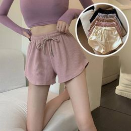 Women's Panties Women Shorts Summer High Elastic Lace Up Drawstring Wide Leg Sweat Short Fitness Running Loose Casual Large Sports Pants