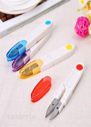 Ushaped Tailor Scissors cross stitch scissor Fishing Thread Beading Clipper Mini Tool Embroidery Thrum Snips ZC1578009778