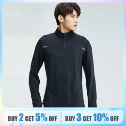 Jackets Sports Top Men'S Autumn And Winter Jacket LongSleeved Warm Hoodie Jacket Basketball Training Running Fitness Clothes