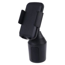 Stands Universal Adjustable Cup Holder Car Mount Bracket Stand Cradle for Cell Mobile Phone Smartphone GPS