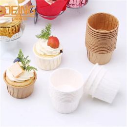 Moulds 50PCS Pack Muffins Cup Paper Cupcake Wrappers Baking Cups Cases Muffin Boxes Cake Cup DIY Cake Tools Kitchen Baking Supplies