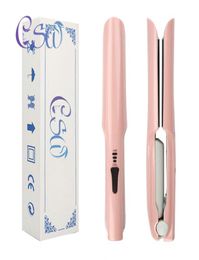 CSW Wireless USB Hair Straighteners Fast Heating Flat Iron Ceramic Hair Curler Curling Irons Charger Straightening Iron3028906