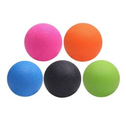 TPE Lacrosse Ball Sports Yoga Muscle Relax Fatigue Roller Fitness Massage319U