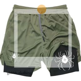 Anime Hunter X Gym Shorts for Men Breathable Spider Performance Summer Sports Fitness Workout Jogging Short Pants 240412 722