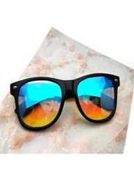 Samjune Kaleidoscope Glasses Rave Festival Party EDM Sunglasses Diffracted Lens luxury sunglasses lunette de soleil femme lentes8612815
