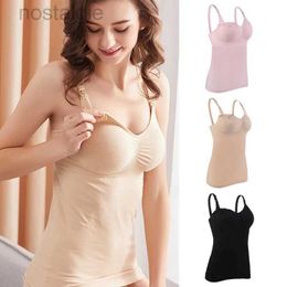 FGFY Maternity Intimates Breast-feeding vest jacket for pregnant women breast-feeding clothes postpartum general out bottoming shirt nursing bra d240426