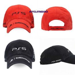 New Designer Caps Baseball Cap Cotton Sun Hat High Quality Hip Hop Classic LuxuryCo branded SONY PS5 Red/Black Baseball Hat Duck Tongue Hat wl 8K4W