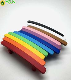 Black and white yellow pink blue green orange color hole pitch 76 American children039s room clothing cabinet door handle drawe9878535