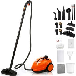 BEAMNOVA Electric Steam Cleaner - High Pressure Multipurpose Cleaning Machine for Floors, Carpets, Cars, Windows, and Home Interior - Heavy Duty Rolling Design