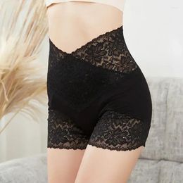 Women's Panties Safety Short Pants Women Seamless Underwear Sexy Lace Shorts With High Waist Shorty Cotton