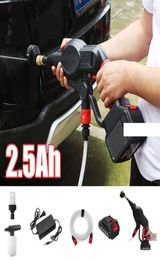 21V 26MPa Cordless Wireless Handheld High Pressure Car Washer Cleaner for Car Cleaning Wash for Gun Nozzles Tip 6m Pipe Filter5000724