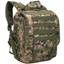 Backpack 800D Outdoor Waterproof Tactical Messenger Bag Polyester Camouflage