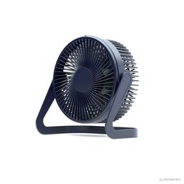 Electric Fans New 5 Inch USB Desktop Fan Rotating Mini Adjustable Portable Electric Fan Summer Mute Air Cooler For Home Office