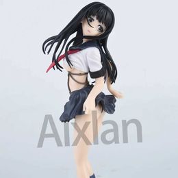 Action Toy Figures 27cm Daiki Kogyo Anime Figure Niramare Twister Game F-ism Shoujo PVC Action Figure Sexy Girl Aldult Collection Model Doll Toys Y240425RF8G