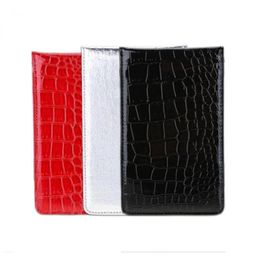 Golf Training Aids Scorecard Pu Leather Score Wallet Card Yard Book Cover Pocketbook Gifts Accessories With Pencil3551270