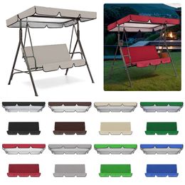 Swing Canopy Waterproof Garden Swing Seat Replacement Canopy Sun Shade Awning Cover for Patio Swing Garden Swing Outdoor 240425