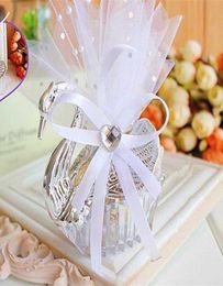 Wedding Favor Boxes Acrylic Swan Shaped Wedding Gift Candy Favor Sweetbox Candy Package New Novelty Wedding Favors holders High Qu6859893