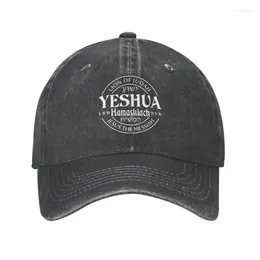 Ball Caps Fashion Unisex Cotton Yeshua Jesus Christian Baseball Cap Adult Adjustable Dad Hat Women Men Sun Protection