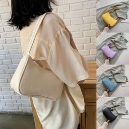 Bag Baguette Bags For Women 2024 Trendy Vintage Handbag Female Small Subaxillary Casual Retro Mini Shoulder White