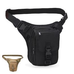 Men Waist Fanny Pack Bag For short pistol Military Tactical Outdoor Sports Hunting Climb Travel Male Bum Hip Belt Bags 240419