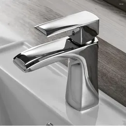Bathroom Sink Faucets Sale Basin Faucet Chrome Single Handle Kitchen Tap Mixer And Cold Water Hose Finished