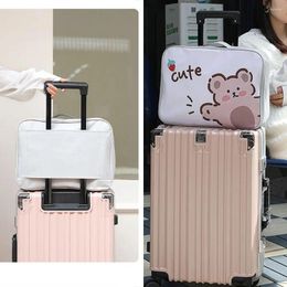 Duffel Bags Cartoon Printed Travel Bag Durable Portable Luggage PU Tote Large Capacity Student