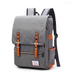 Backpack Waterproof Notebook Backpacks Oxford Classic Schoolbag Men Canvas Travel Bag Leisure Women Students School Laptop